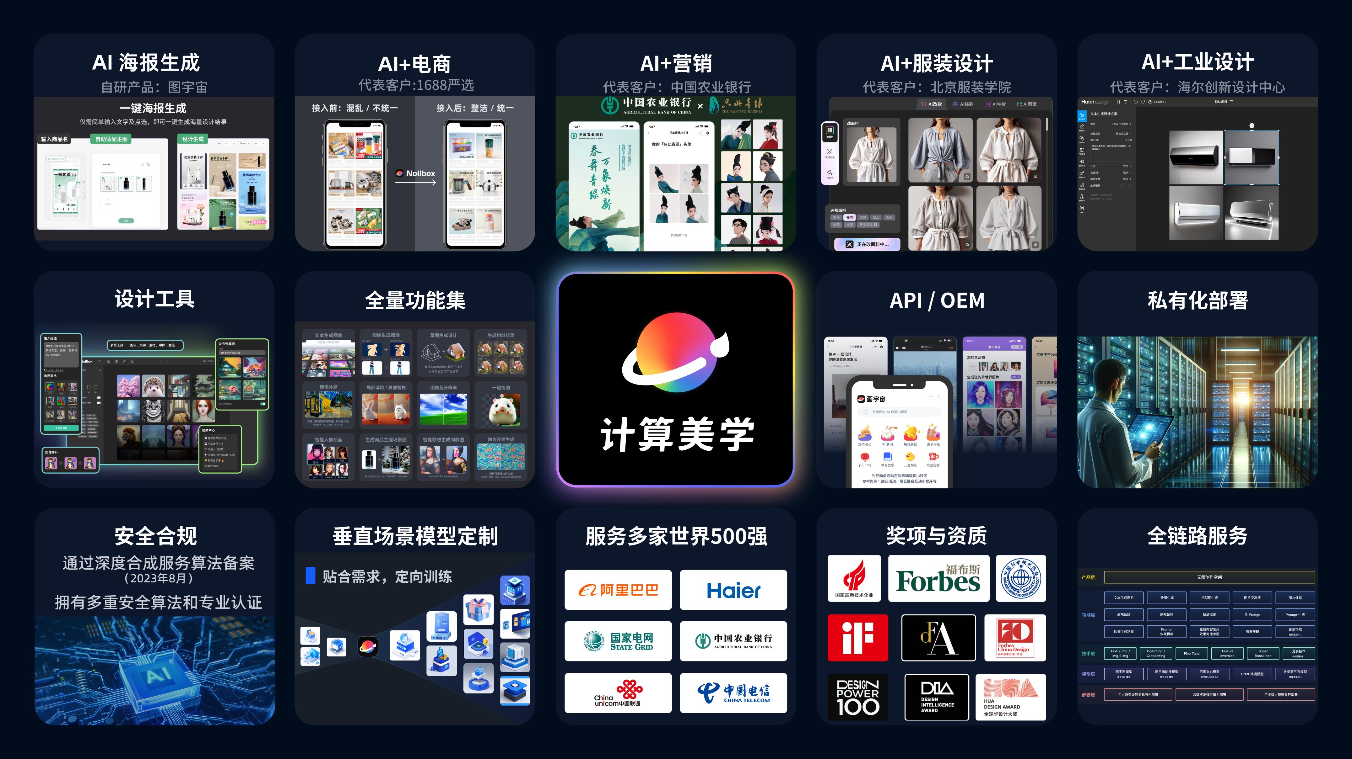 画宇宙：无限画板 + 无限想象力；画宇宙支持文本生成图像、提示词生成、内容去除、循环可密铺纹样生成、局部消除（修补图像瑕疵）、涂鸦智能成稿、相似图生成（图像族管理）；画宇宙拥有多源生成模型引擎，取之于开源、用之于开源；画宇宙支持个人本地部署，生成不排队；来画宇宙，加入来自全球创作者的内容社群